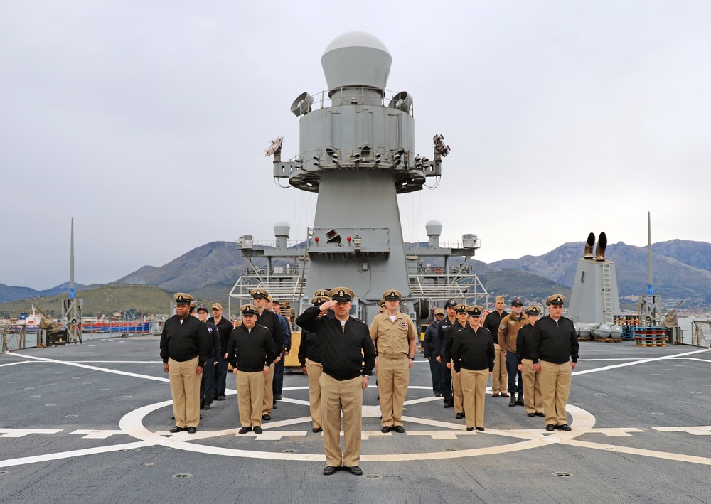 CPO Birthday Aboard USS Mount Whitney
