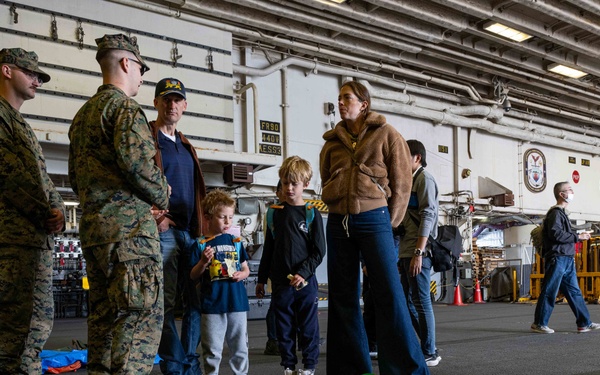 USS America (LHA 6) Hosts Ship Tours for CFAS Fleet Friendship Day