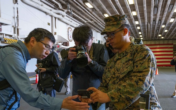 USS America (LHA 6) Hosts Ship Tours for CFAS Fleet Friendship Day