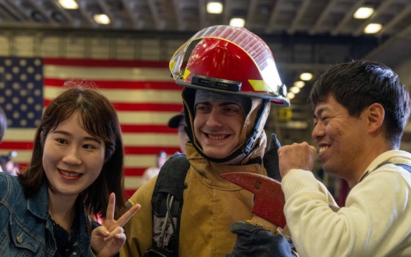 USS America (LHA 6) Hosts Ship Tours for CFAS Fleet Friendship Day