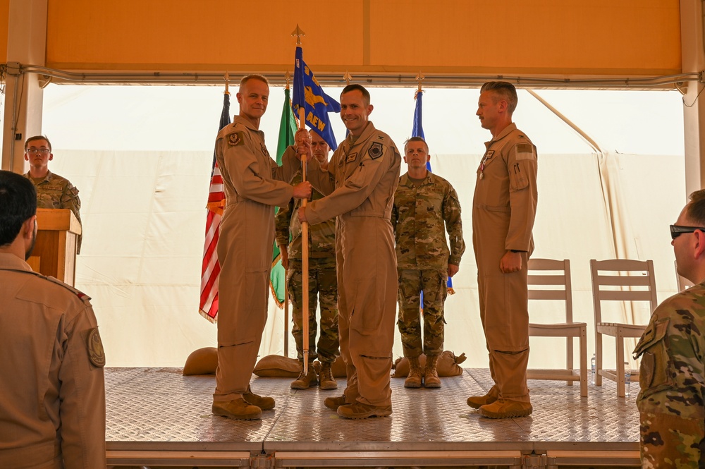 378th Air Expeditionary Wing 25.2 Change of Command