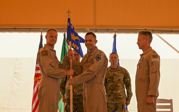 378th Air Expeditionary Wing 25.2 Change of Command