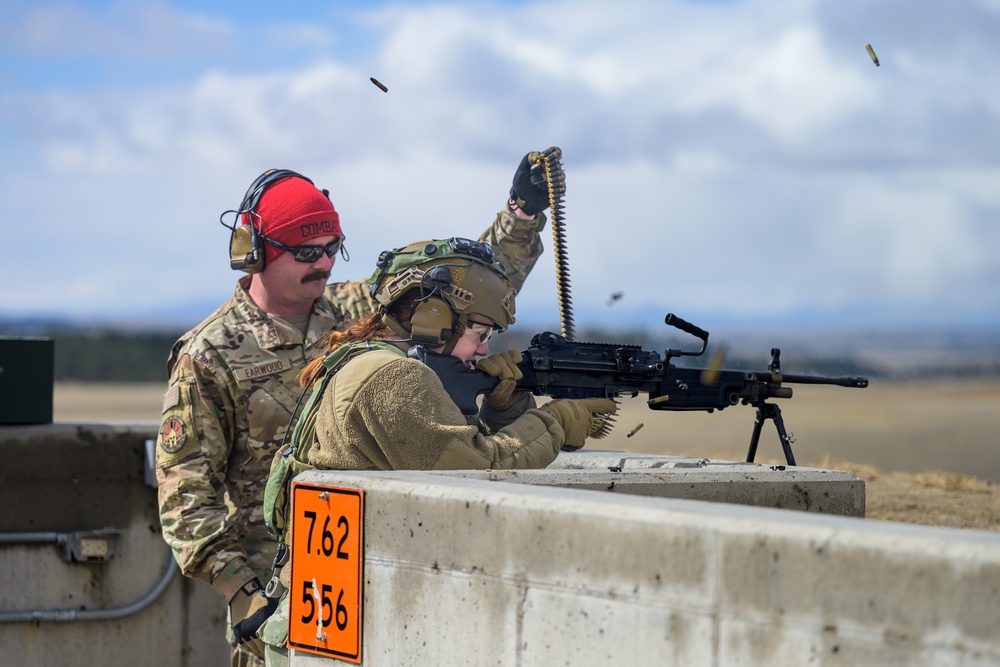 90th Missile Security Operations Squadron Airmen sharpen skills at Camp Guernsey, Wyoming