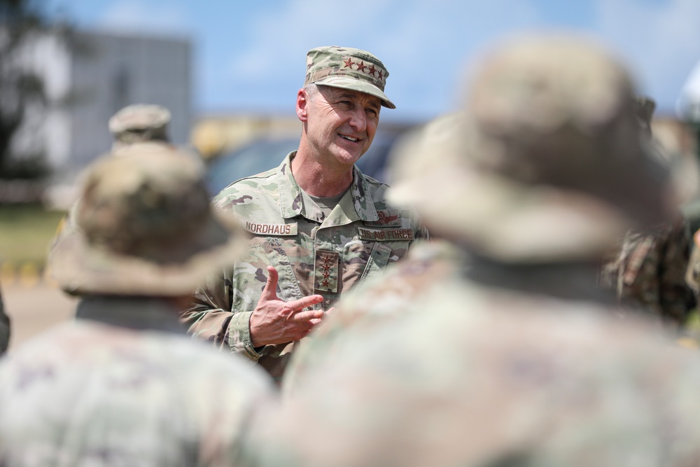 Nordhaus, Raines visit Guam National Guard
