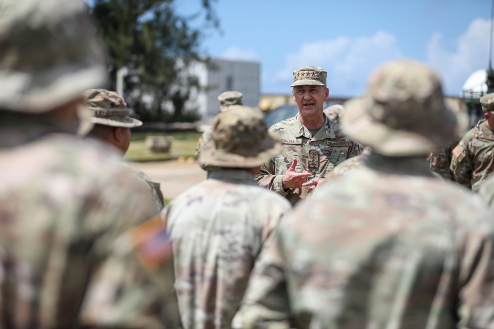 Nordhaus, Raines visit Guam National Guard