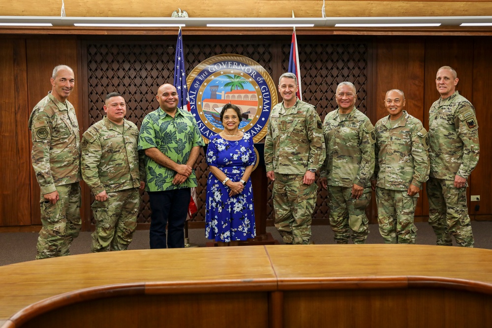 Nordhaus, Raines visit Guam National Guard