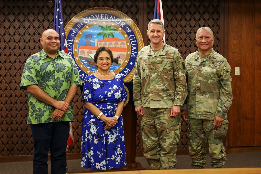 Nordhaus, Raines visit Guam National Guard