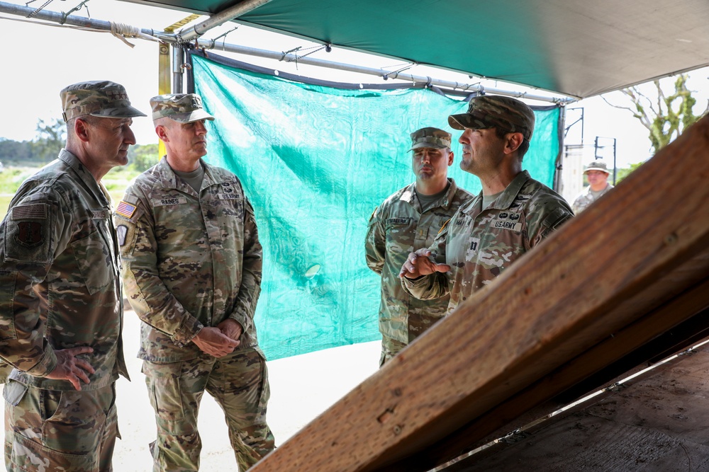 Nordhaus, Raines visit Guam National Guard