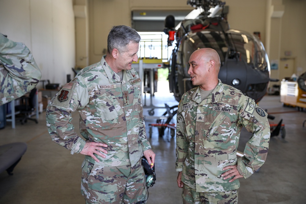 Nordhaus, Raines visit Guam National Guard