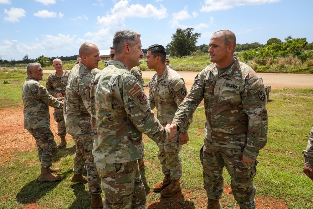 Nordhaus, Raines visit Guam National Guard