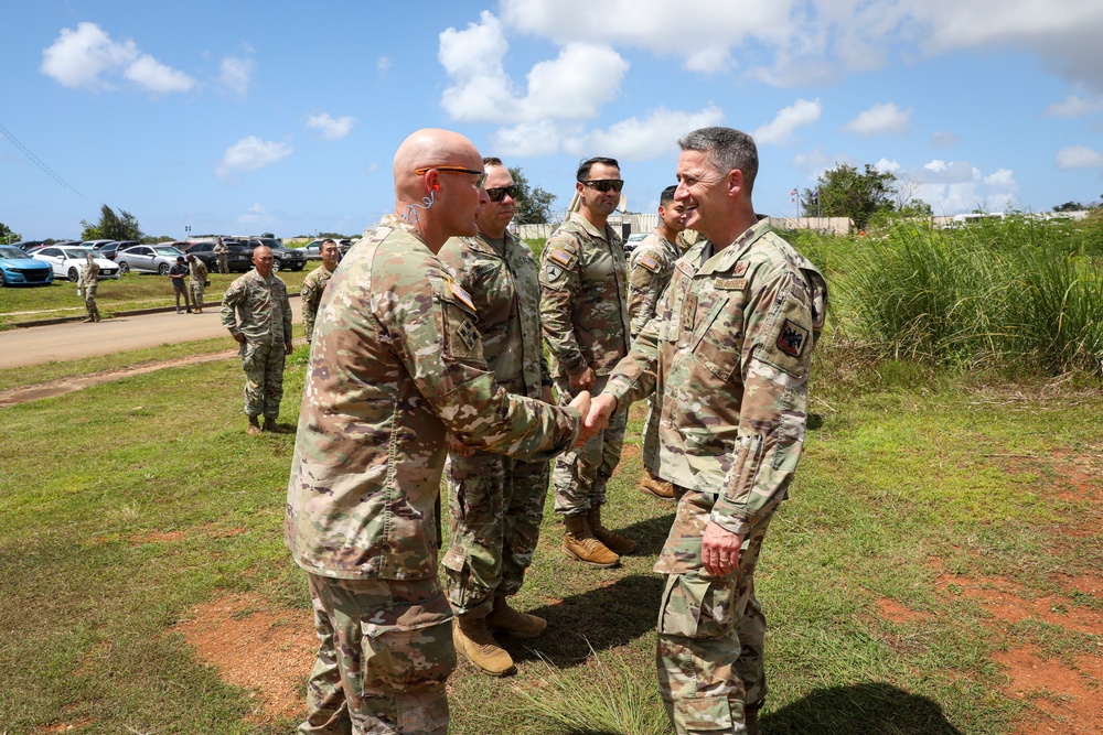 Nordhaus, Raines visit Guam National Guard