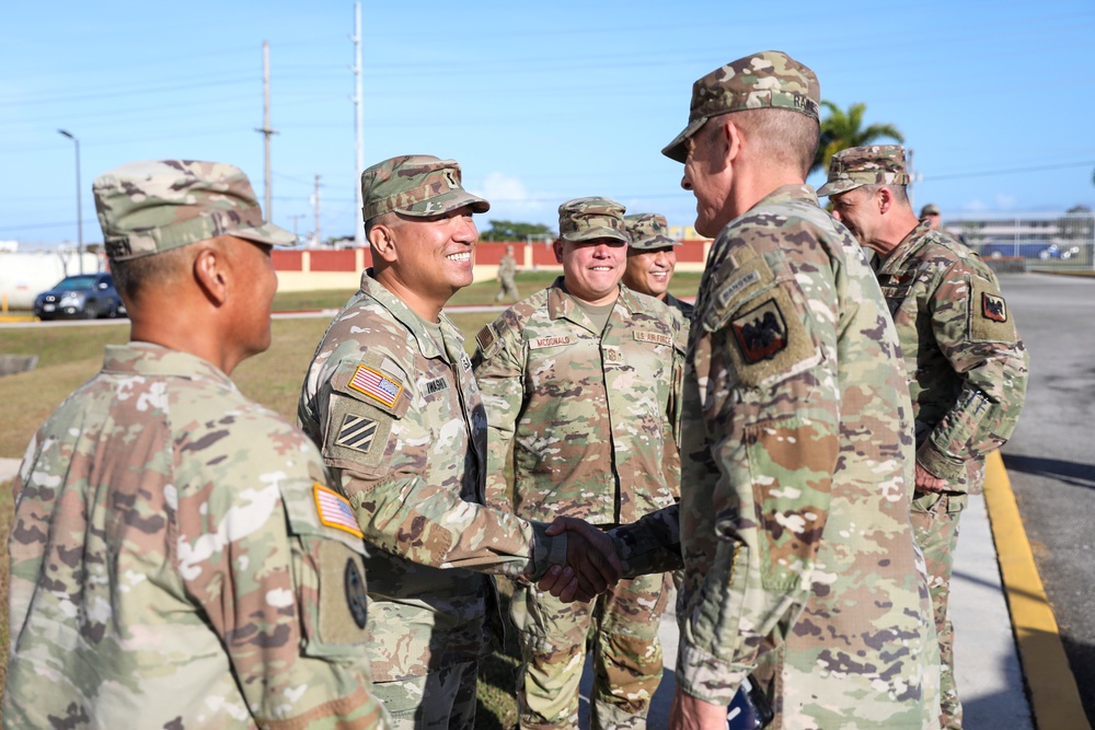 Nordhaus, Raines visit Guam National Guard
