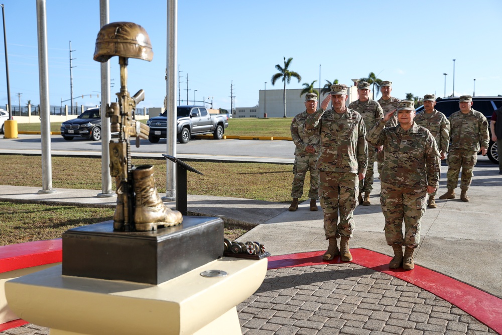Nordhaus, Raines visit Guam National Guard