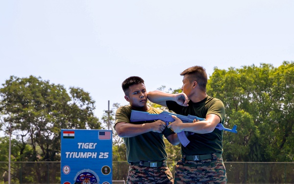 U.S. and Indian Armies focus on combatives and mindfulness during Tiger Triumph