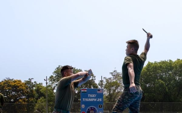 U.S. and Indian Armies focus on combatives and mindfulness during Tiger Triumph
