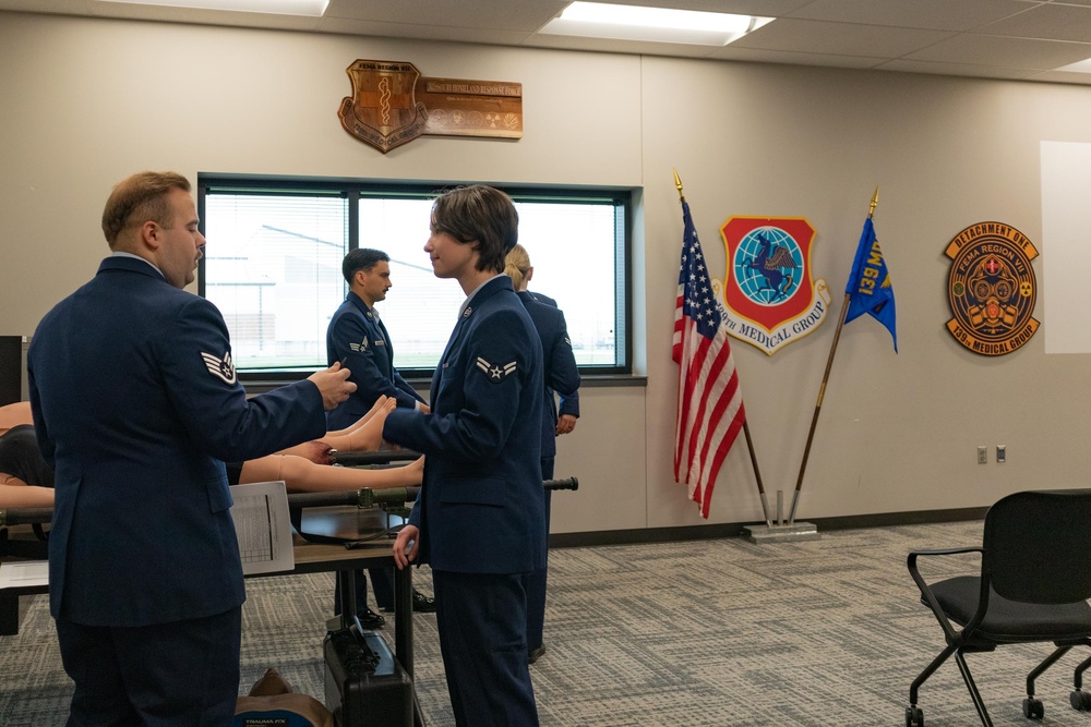 Homeland Response Force Service Dress Inspection