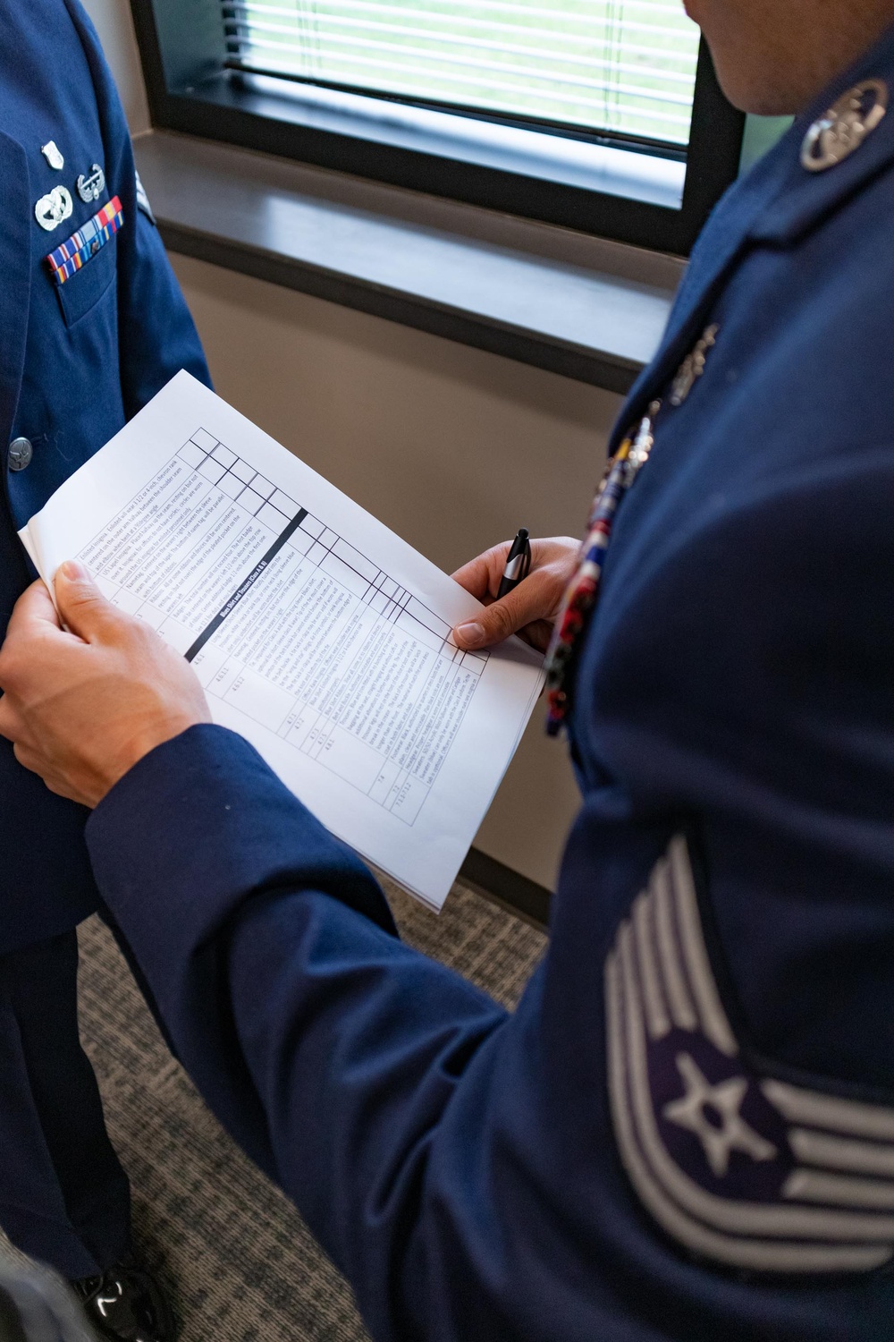 Homeland Response Force Service Dress Inspection
