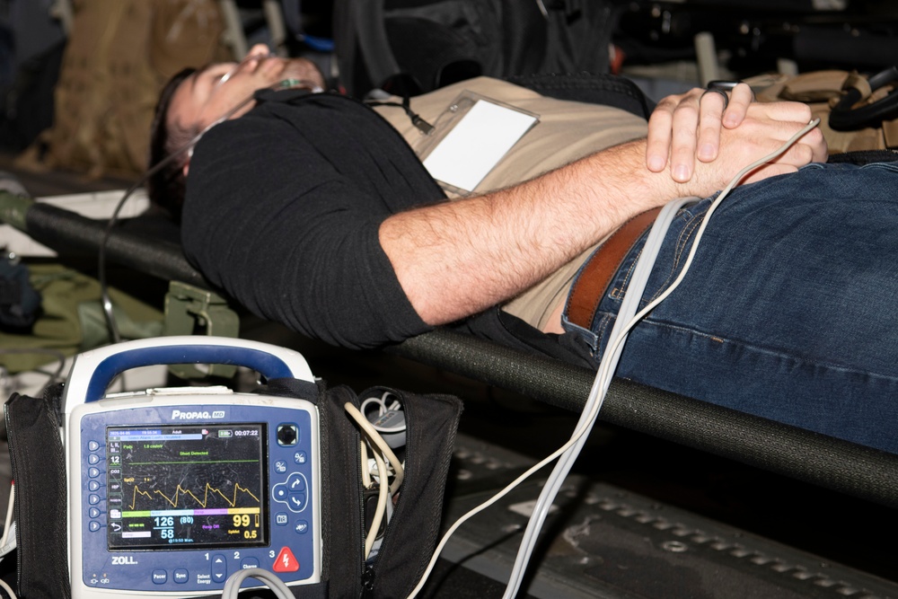 349th Aeromedical Evacuation Squadron training exercise