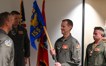 155th Airlift Squadron Change of Command