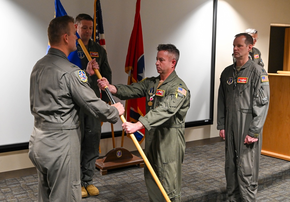 155th Airlift Squadron Change of Command