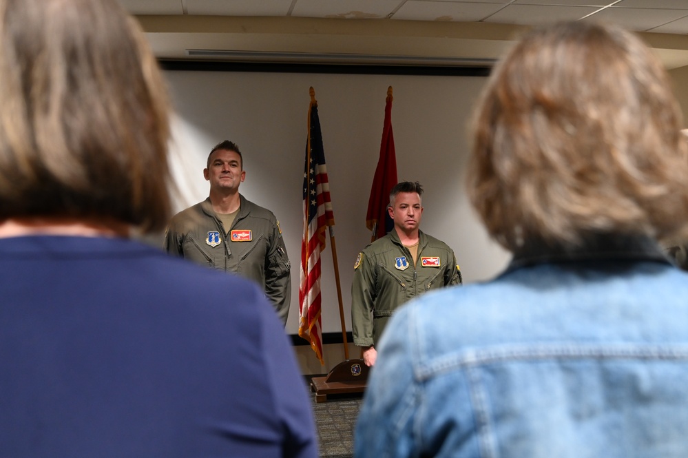 155th Airlift Squadron Change of Command