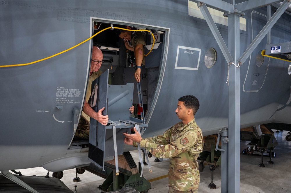 ISO dock keeps rescue aircraft in check