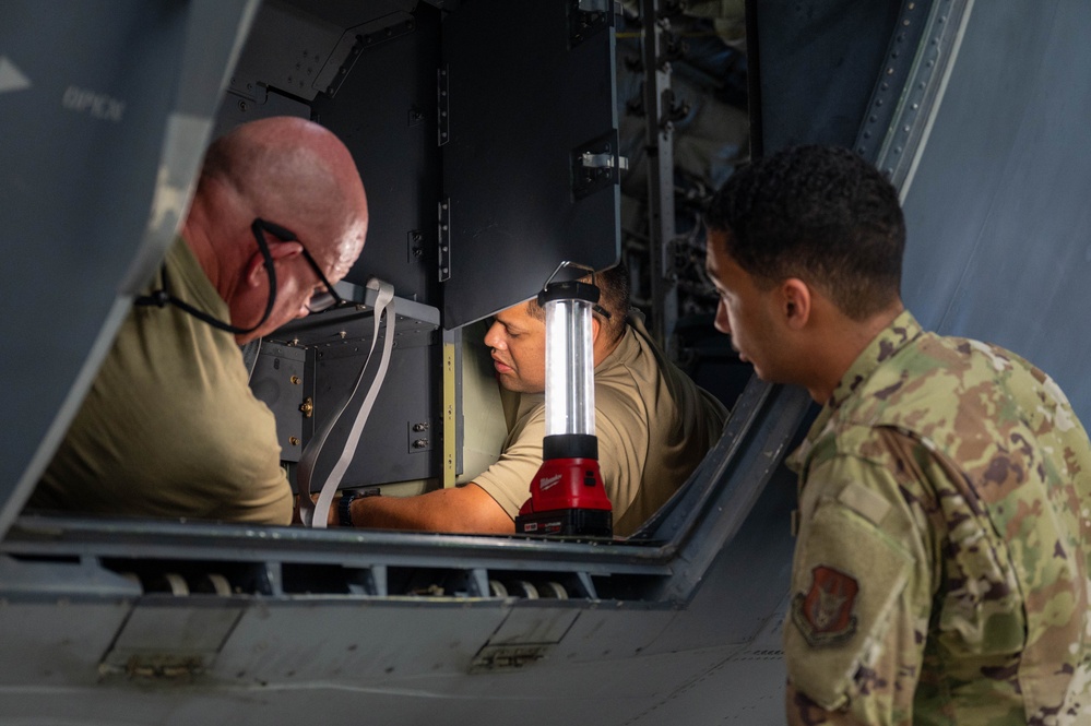 ISO dock keeps rescue aircraft in check