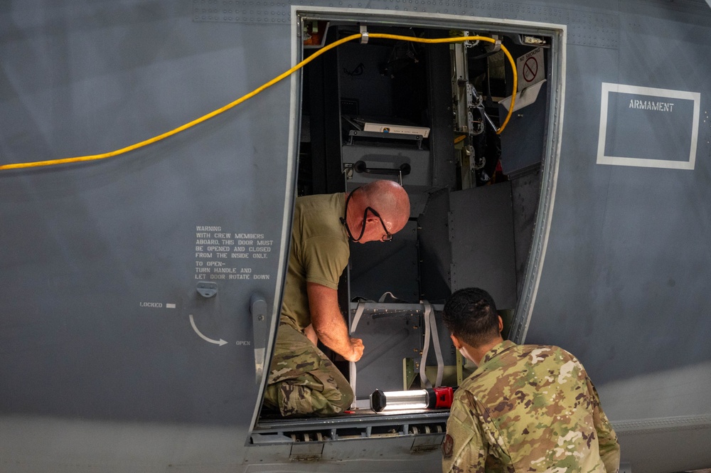 ISO dock keeps rescue aircraft in check