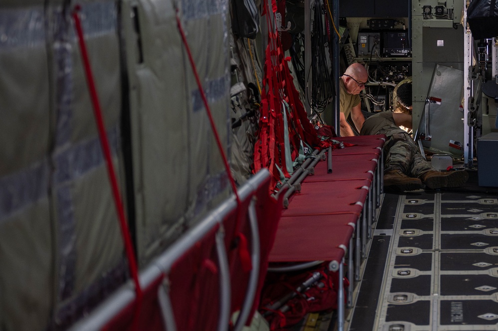 ISO dock keeps rescue aircraft in check