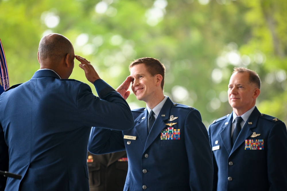 172nd Airlift Wing Change of Command Ceremony