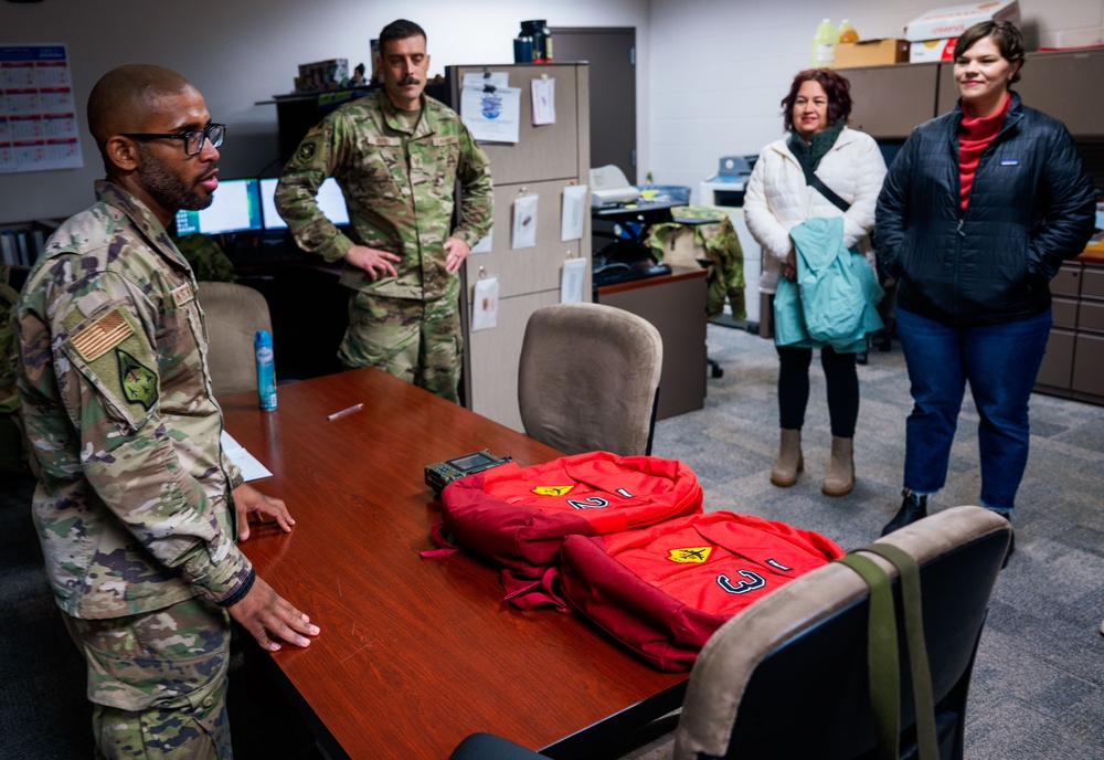507th Operations Group hosts spouse orientation flight
