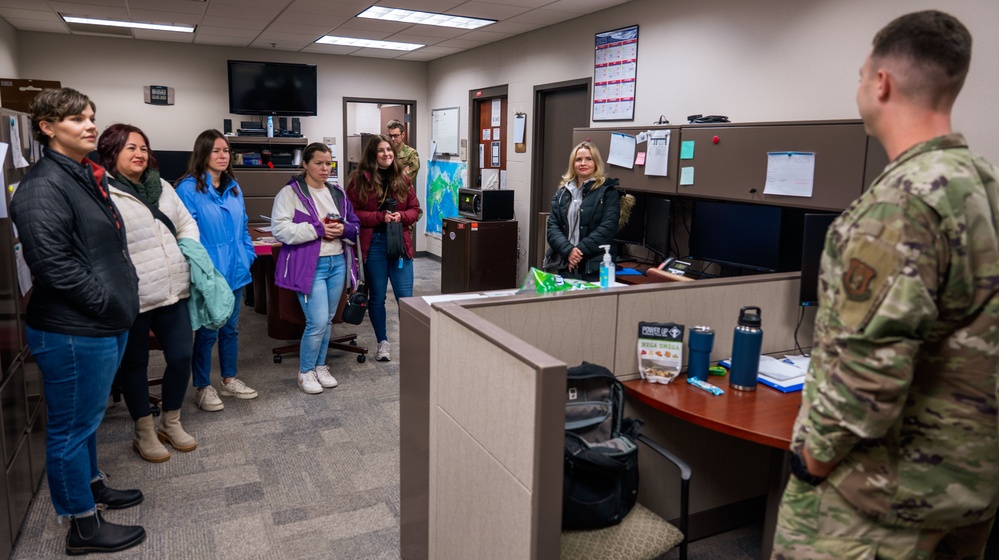 507th Operations Group hosts spouse orientation flight