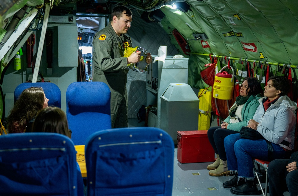 507th Operations Group hosts spouse orientation flight