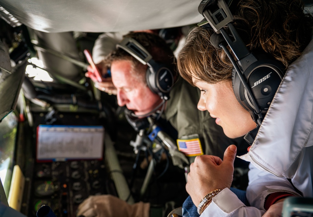 507th Operations Group hosts spouse orientation flight