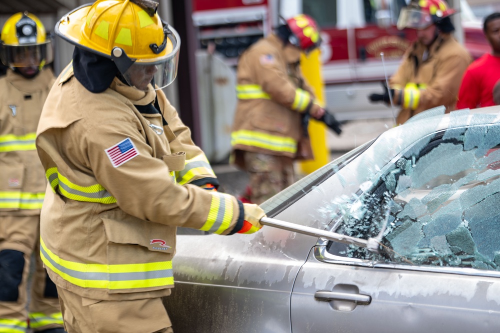 172nd Civil Engineer Squadron Vehicle Extrication Training 2025