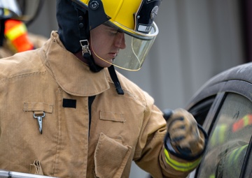 172nd Civil Engineer Squadron Vehicle Extrication Training 2025