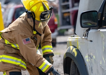 172nd Civil Engineer Squadron Vehicle Extrication Training 2025
