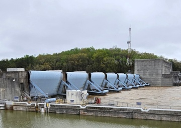 Corps of Engineers managing water as storm front moves through Cumberland River Basin