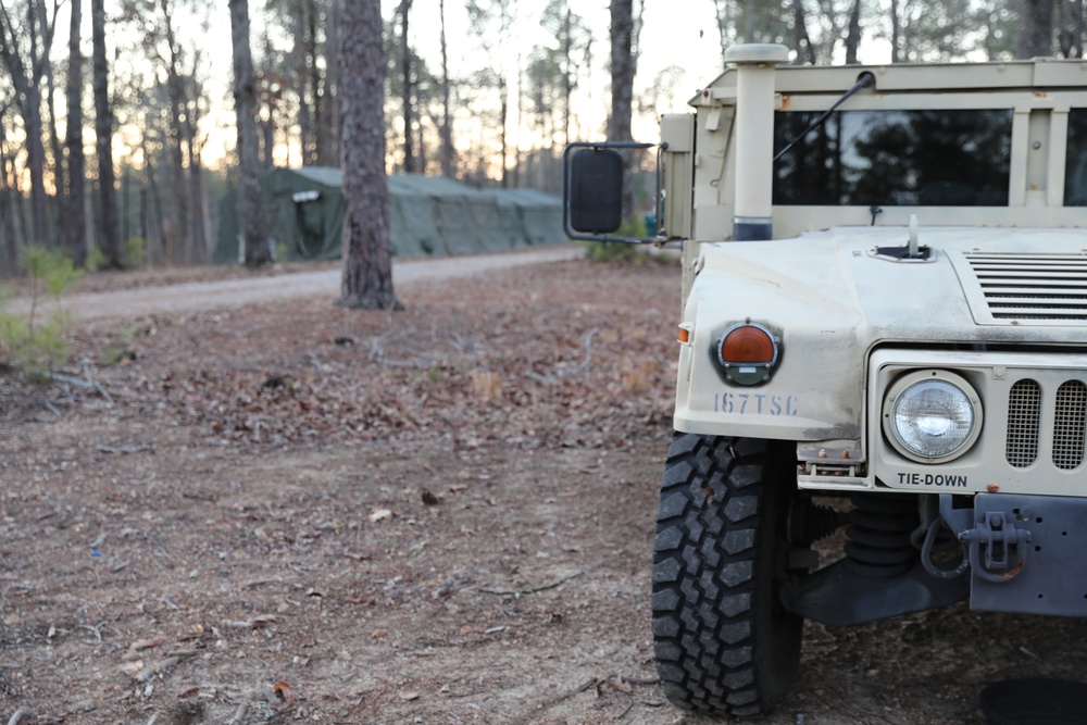 Sustainment Command Conducts 4-Day Field Training Exercise