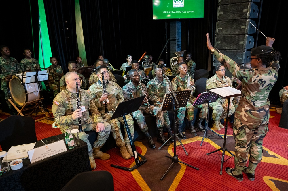 US, Ghana military bands rehearse ahead of African Land Forces Summit 2025