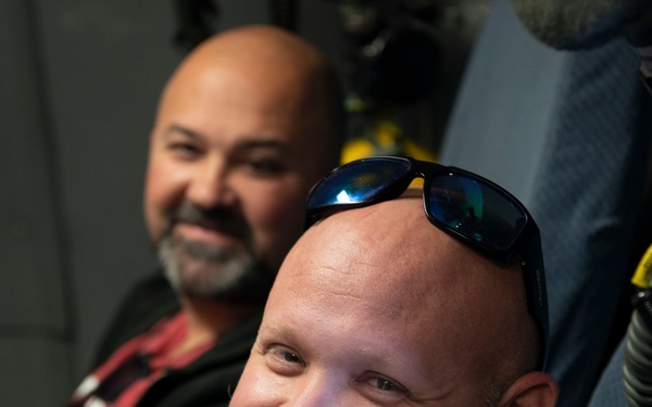 Spouse Appreciation Flight - Mr. Andrew Nuttall and Mr. Scott Arjun