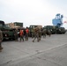 Marines with MWSS-171 prepare for departure from Japan to Korea for training