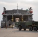 Marines with MWSS-171 prepare for departure from Japan to Korea for training