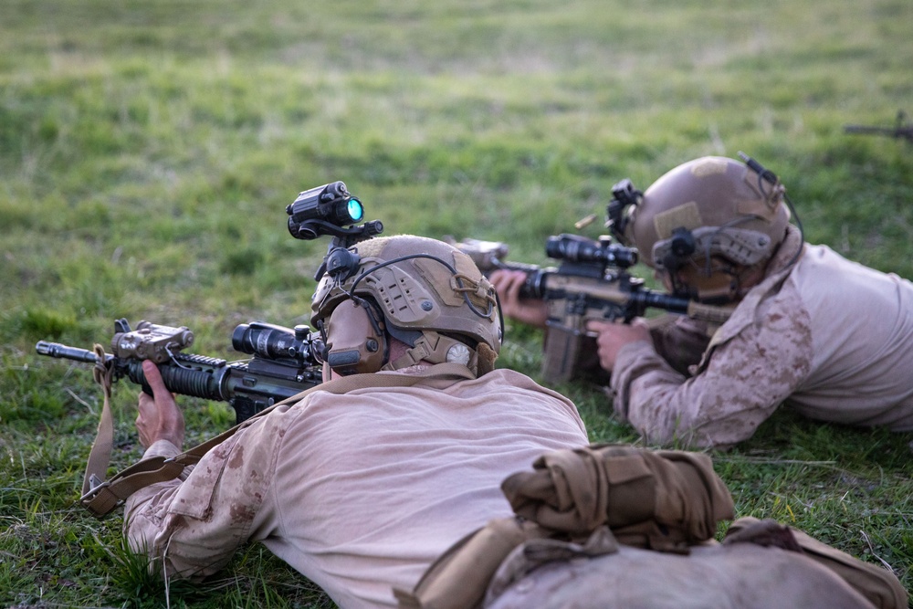 Marines conduct live-fire, maneuver training
