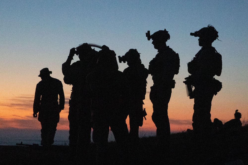 Marines conduct live-fire, maneuver training