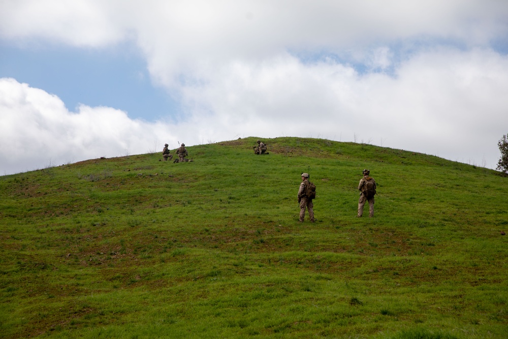 Marines conduct live-fire, maneuver training