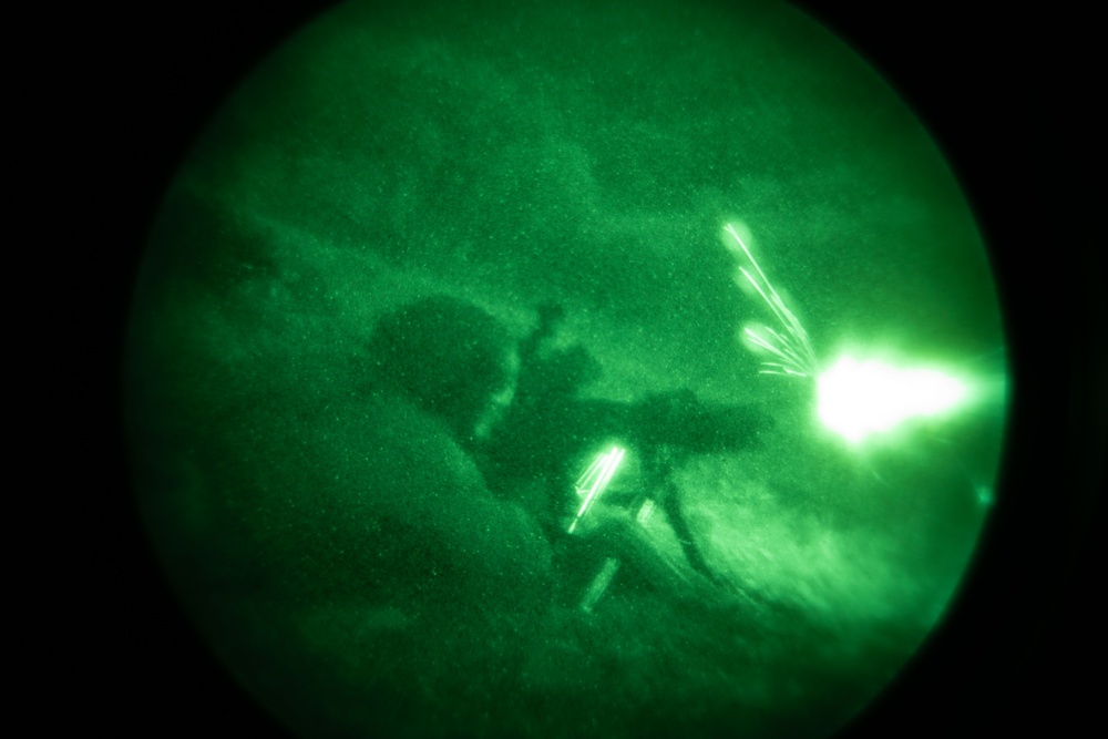 Marines conduct live-fire, maneuver training