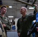 Marines from the 22nd LAAD Brief Commander, ESG 2 on L-MADIS