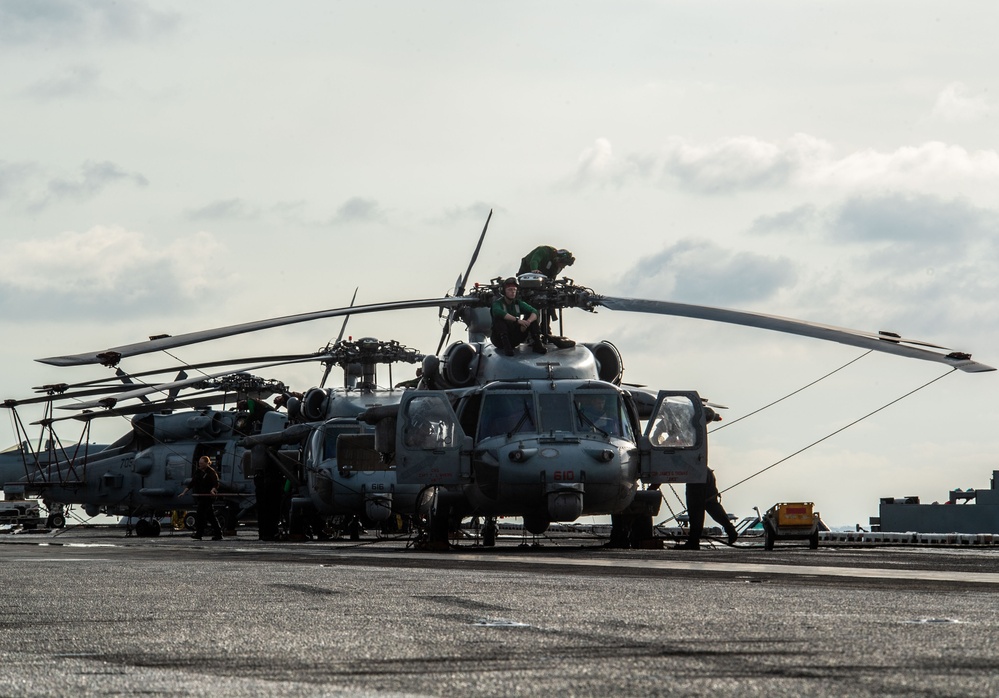 USS Carl Vinson (CVN 70) Transits the Strait of Malacca