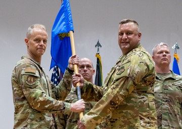 386th AEW change of command